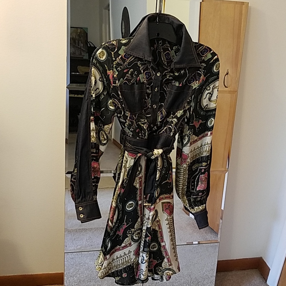 Belted dress